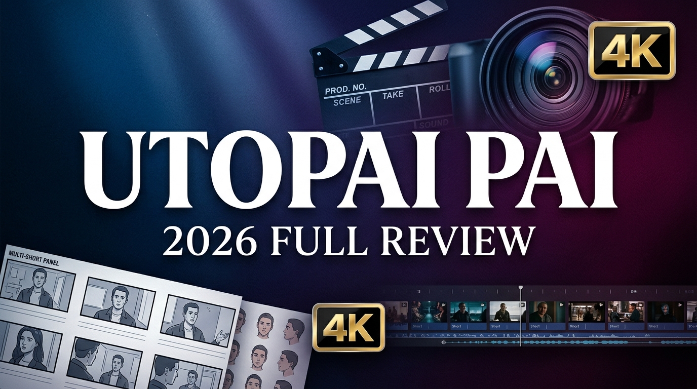 Utopai PAI AI video tool with character consistency features