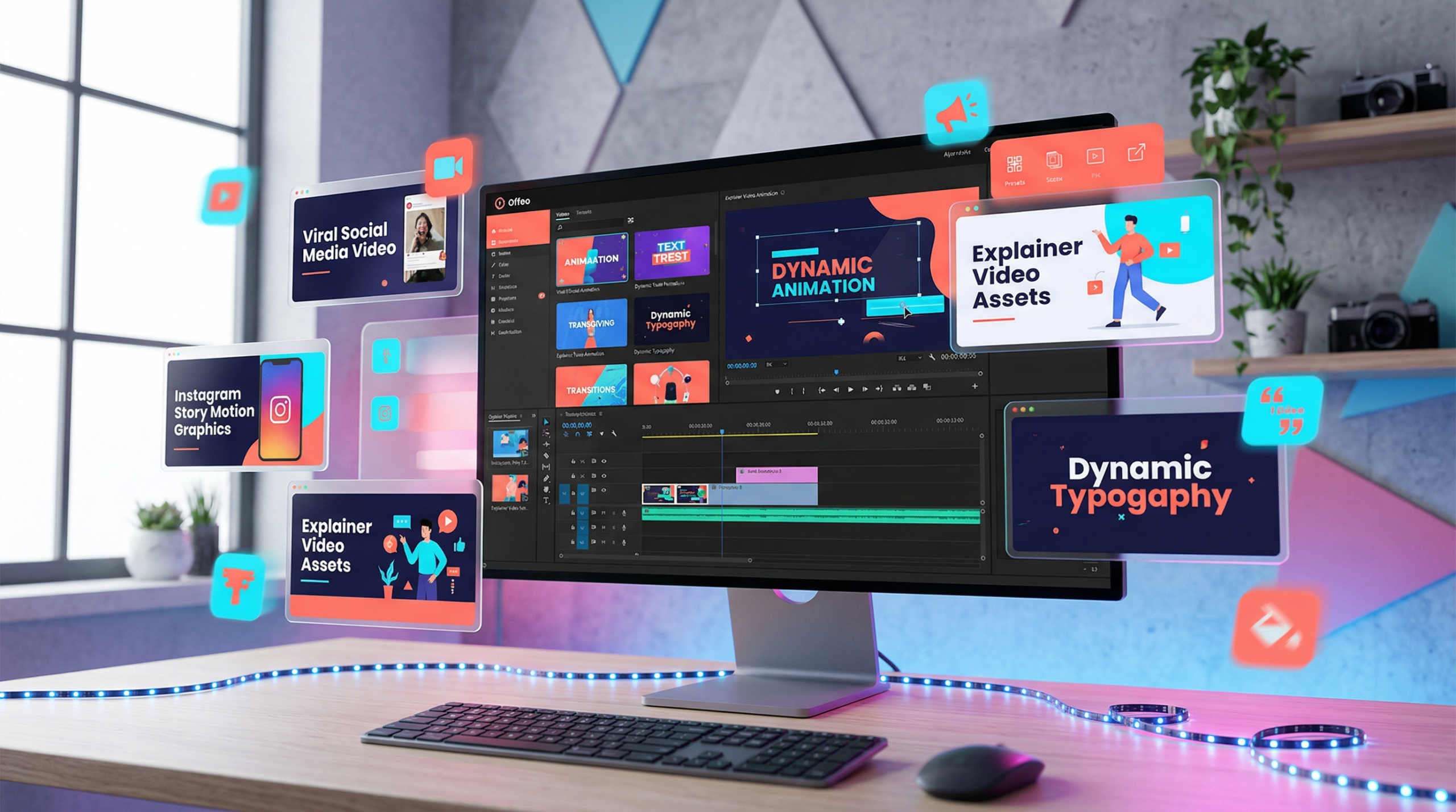 Offeo Video Animation Maker Platform