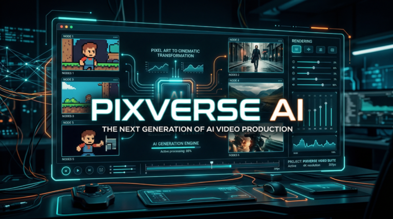 PixVerse AI video platform interface transforming video content